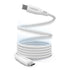Naztech 6 ft (180cm) ReCoil USB-C to USB-C Magnetic Braided Cable 16049